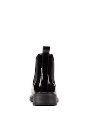 Clarks Black Patent Leather Orinoco 2 Lane Chelsea Boots - Image 6 of 7
