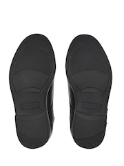 Start-Rite Brogue Snr Black Vegan Smart School Shoes F Fit - Image 5 of 5