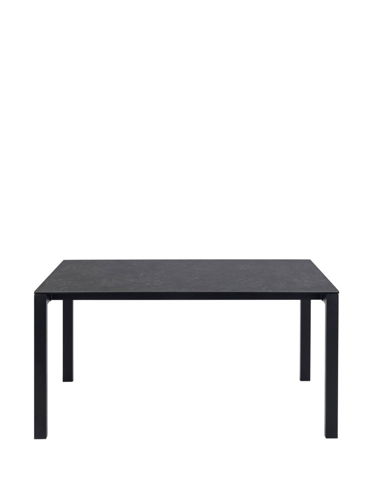 Actona Black Brentford Ceramic Dining Table - Image 2 of 7