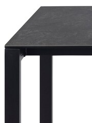 Actona Black Brentford Ceramic Dining Table - Image 5 of 7