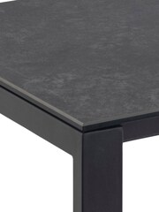 Actona Black Brentford Ceramic Dining Table - Image 7 of 7