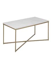 Actona White Alisma Coffee Table - Image 2 of 6