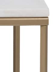 Actona White Alisma Coffee Table - Image 5 of 6