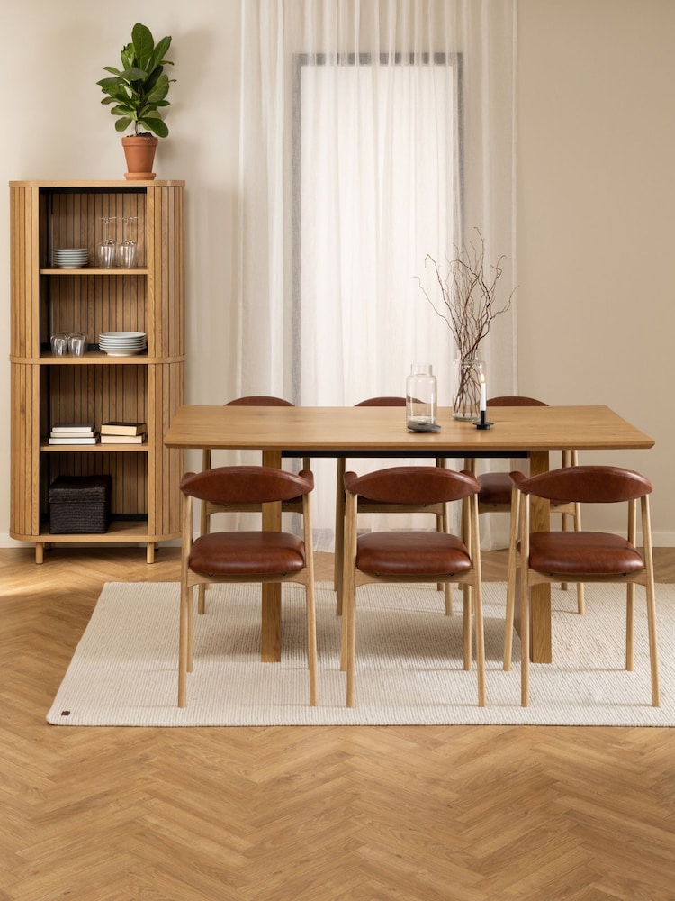 Actona Oak Colima Dining Table - Image 1 of 6 Actona Oak Colima Dining Table - Image 1 of 6