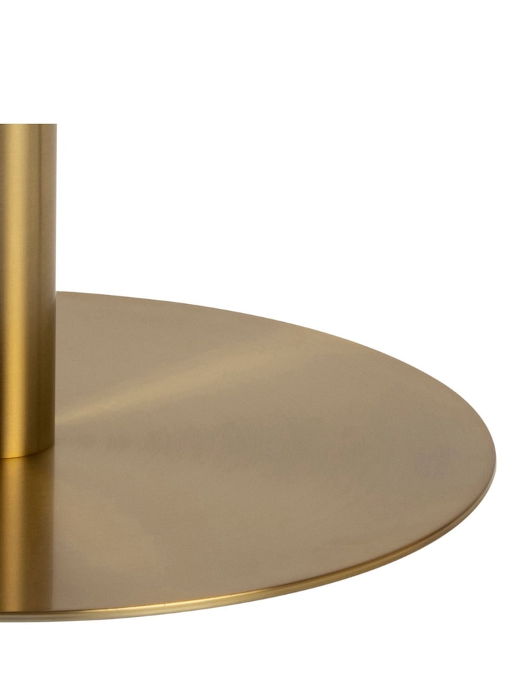 Actona WhiteGold Corby Round Dining Table - Image 5 of 5