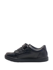 Start-Rite Explore Rip-Tape Black Leather Comfy School Shoes F Fit - Image 3 of 7