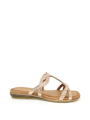Lunar Gabriella Gemstone Mule Sandals - Image 4 of 5