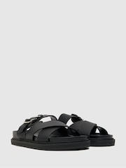 Schuh Tamara Buckle Footbed Sandals - Image 2 of 4