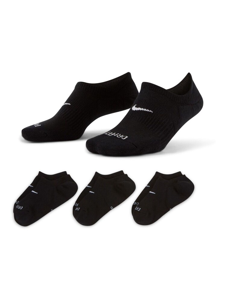 Nike Black Training Football Socks 3 Pack - Image 1 of 4