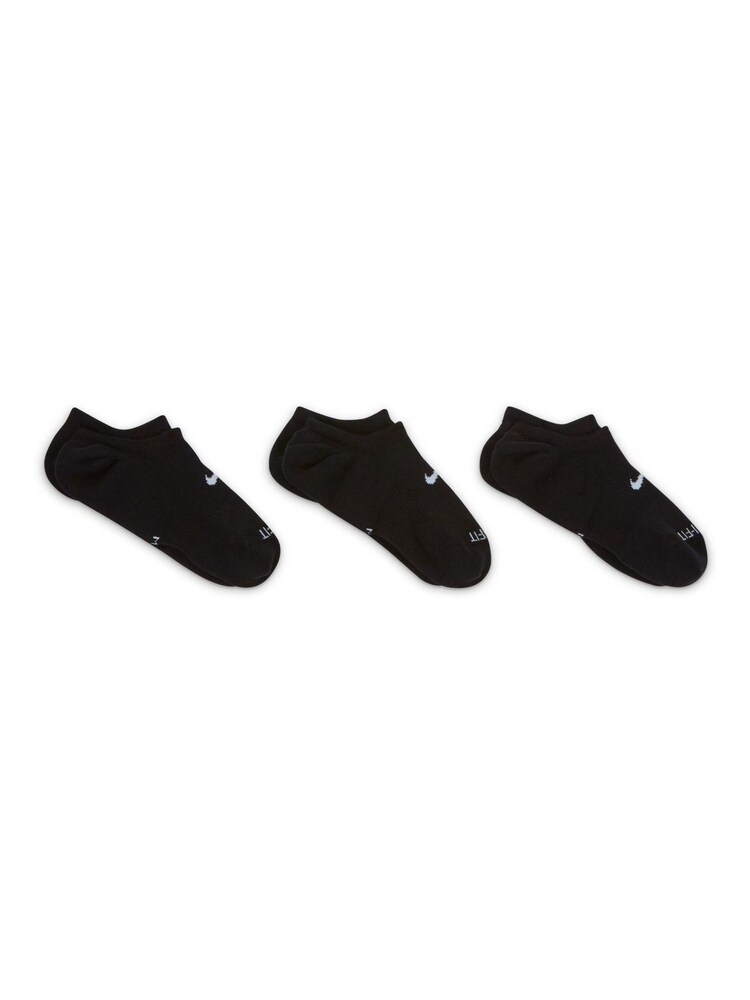 Nike Black Training Football Socks 3 Pack - Image 3 of 4