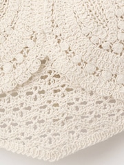 Mango Cream Crochet Halterneck Top - Image 6 of 7