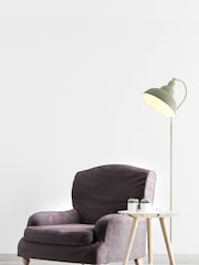 Searchlight Sage Green Isla Arch Floor Lamp - Image 1 of 4