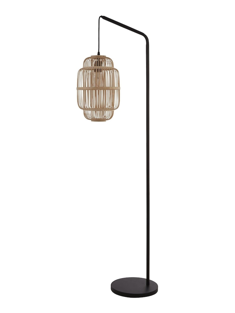 Searchlight Black Noah Floor Lamp - Image 4 of 4