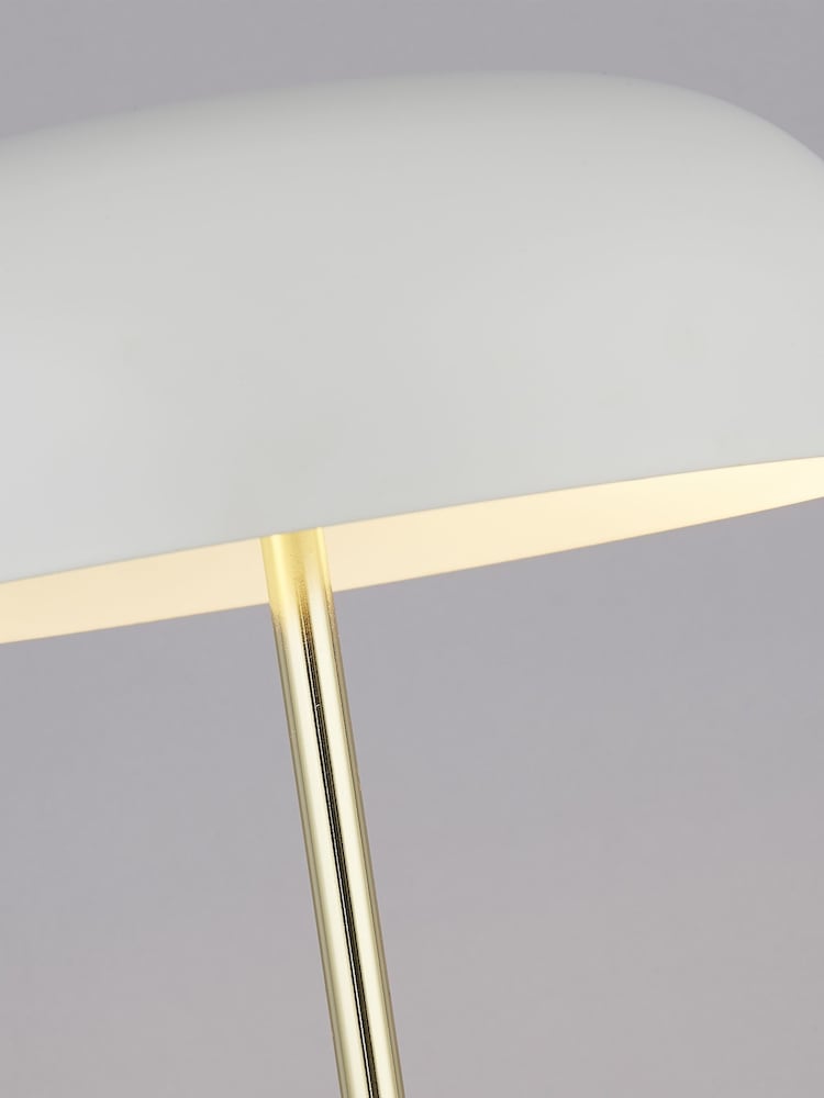 Searchlight Brass Fi Polished Table Lamp - Image 2 of 4