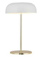 Searchlight Brass Fi Polished Table Lamp - Image 3 of 4