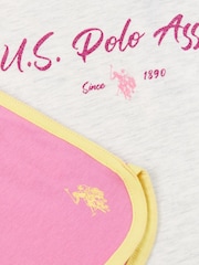 طقم منزلي مريح من تيشرت وشورت من U.S. Polo Assn. - صورة 3 من 3