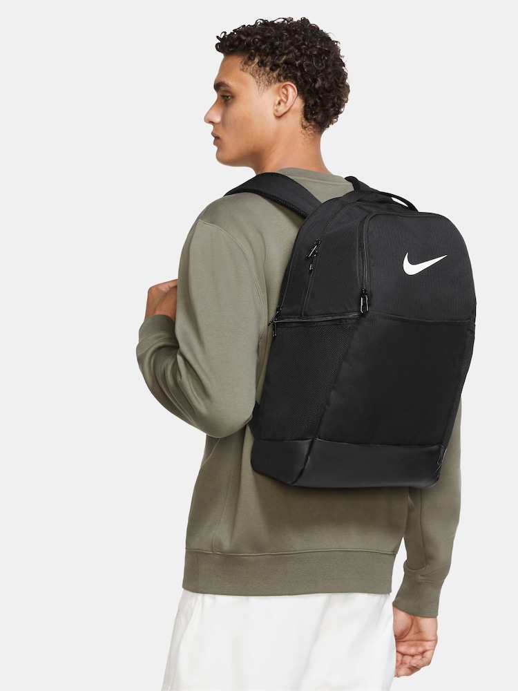Negro - Mochila Nike Brasilia 9.5 para entrenamiento (mediana, 24 l) - Imagen 10 de 10