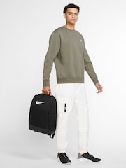 Nike Black All-Over Print Brasilia Backpack - Image 11 of 11