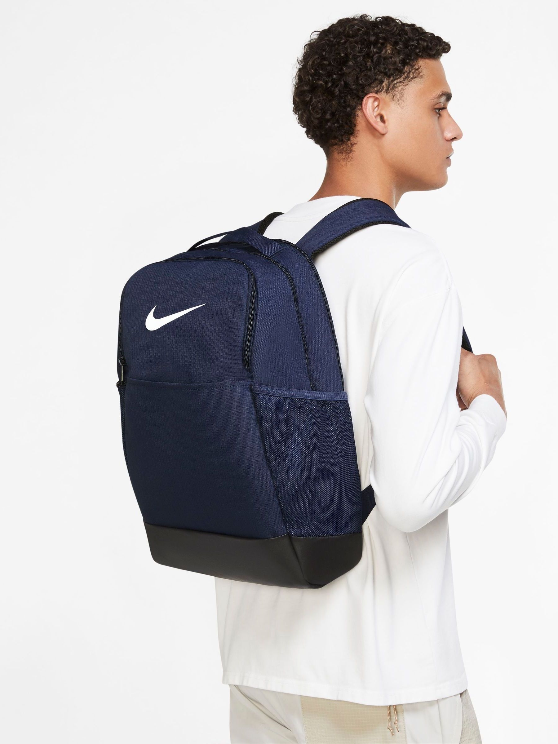 Buy Nike Navy Brasilia 9.5 Training Backpack Medium 24L from Next Luxembourg