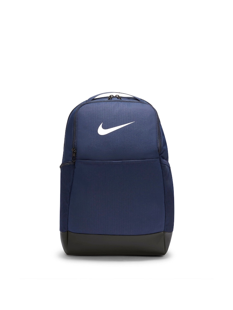 Nike Navy Brasilia 9.5 Training Backpack (Medium, 24L) - Image 3 of 10