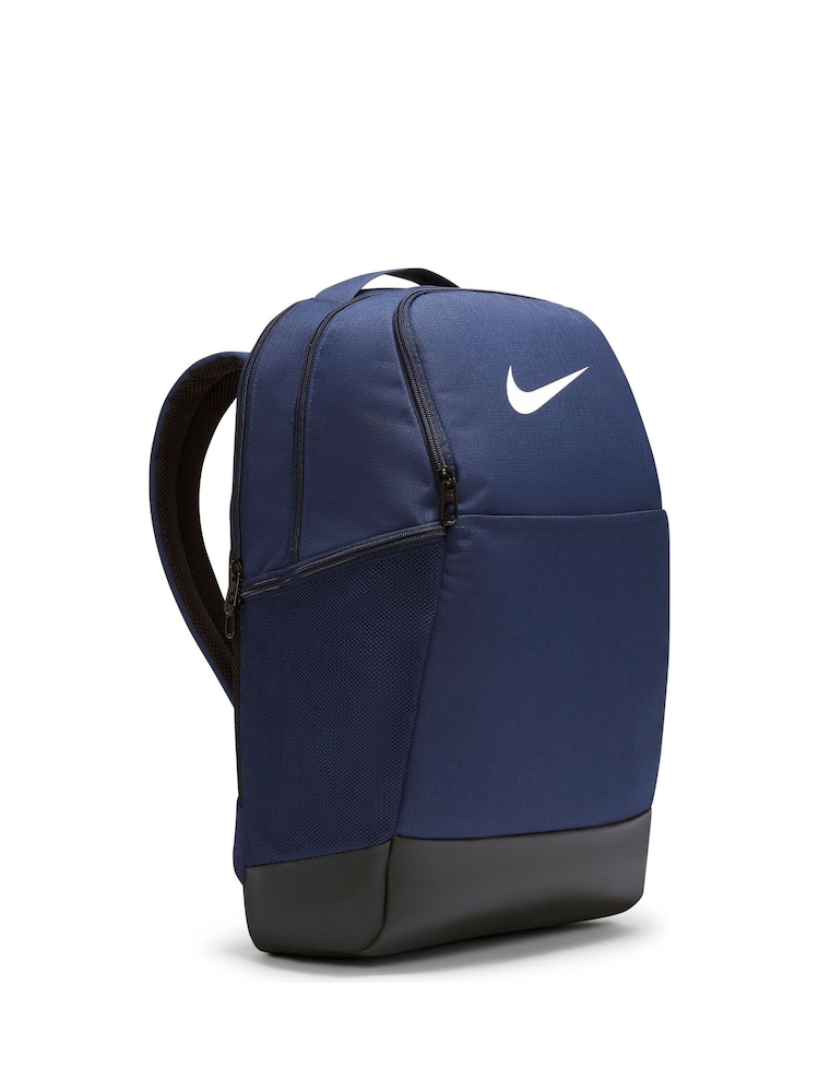 Nike Navy Brasilia 9.5 Training Backpack (Medium, 24L) - Image 5 of 10