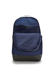 Nike Navy Brasilia 9.5 Training Backpack (Medium, 24L) - Image 6 of 10