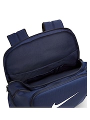 Nike Navy Brasilia 9.5 Training Backpack (Medium, 24L) - Image 7 of 10