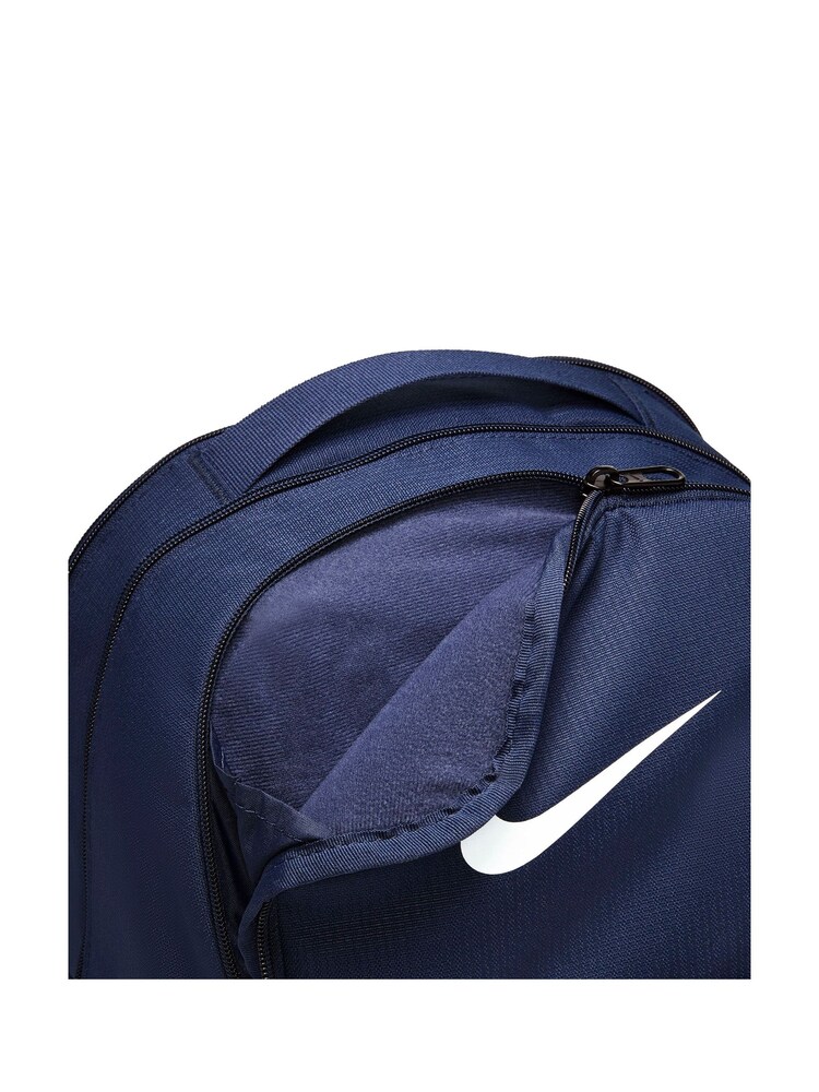 Nike Navy Brasilia 9.5 Training Backpack (Medium, 24L) - Image 8 of 10