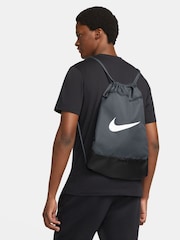 Nike Grey Brasilia Drawstring Bag - Image 6 of 7