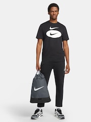 Nike Grey Brasilia Drawstring Bag - Image 7 of 7