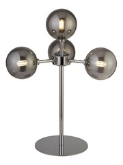 Searchlight Chrome Nancy 4 Light Table Lamp - Image 3 of 4