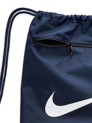 Azul marino - Bolso con cordón ajustable Brasilia de Nike - Imagen 7 de 8
