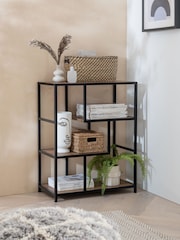 Dark Bronx Oak Effect Shelf - Image 1 of 6