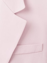 Mango Pink Linen Blend Blazer - Image 6 of 7