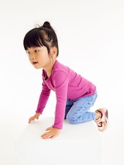 Denim Bright Blue Super Skinny Fit Jeggings (3mths-7yrs) - Image 3 of 7