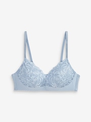 Blue Pad Non Wire Comfort Lace Bra - Image 2 of 2