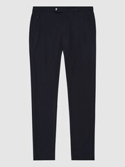 Reiss Blue Reiss Ranger Performance Slim Fit Trousers - Image 2 of 4