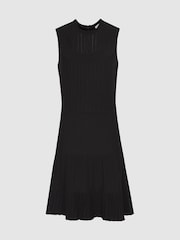 Вязаное платье в полоску Reiss Clem - Image 2 of 6