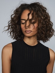 Вязаное платье в полоску Reiss Clem - Image 6 of 6