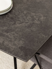 Actona Black Blackburn Ceramic Dining Table - Image 6 of 10