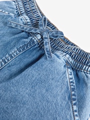 Mid Blue 100% Cotton Denim Shorts 2 Pack (3-16yrs) - Image 5 of 8