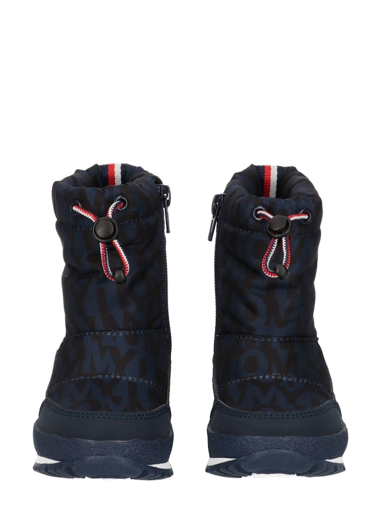 Tommy Hilfiger Blue Snow Boots - Image 4 of 5