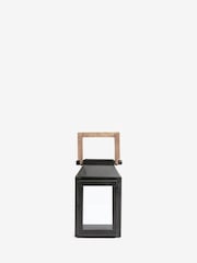 Black Bronx Metal Mini Lantern Candle Holder - Image 5 of 6