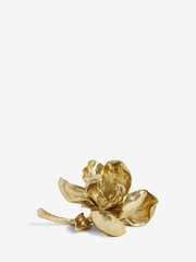 Gold Decorative Flower Ornament - Image 4 of 5