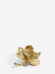 Gold Decorative Flower Ornament - Image 5 of 5