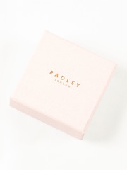 Radley Ladies Silver Tone Leaping Dog Twin Pack Stud Earrings - Image 4 of 4