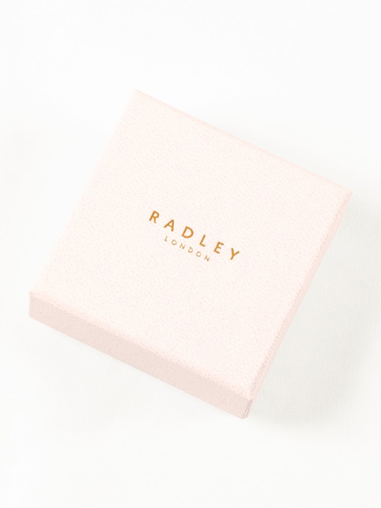 Radley Ladies Silver Tone Leaping Dog Twin Pack Stud Earrings - Image 4 of 4