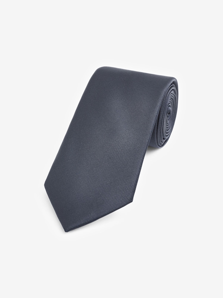Dark Blue Twill Tie - Image 1 of 3