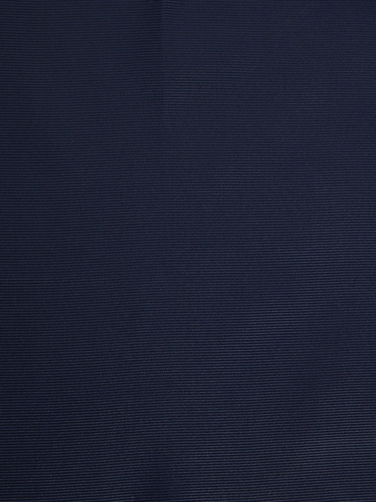 Navy Blue Recycled Polyester Twill Pocket Square - Image 3 of 3