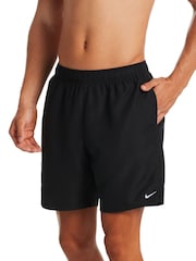 Nike Black 7 Inch Essential Volley Swim Shorts - Image 1 of 3